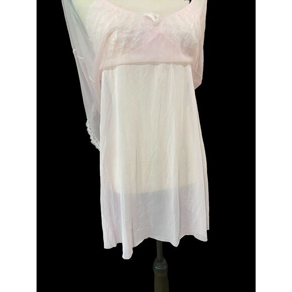 Vintage Gotham Jr. light pink babydoll nightie - Picture 8 of 10